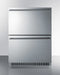 Summit - 24" Wide 2-Drawer All-Refrigerator, ADA Compliant