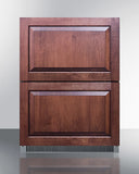 Summit - 24" Wide 2-Drawer All-Refrigerator, ADA Compliant Summit - 24" Wide 2-Drawer All-Refrigerator, ADA Compliant