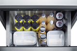 Summit - 24" Wide 2-Drawer All-Refrigerator, ADA Compliant Summit - 24" Wide 2-Drawer All-Refrigerator, ADA Compliant