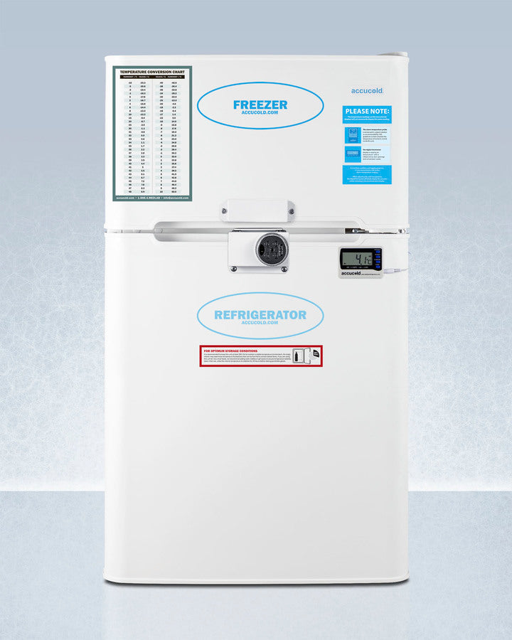 Accucold - 19" Wide General Purpose Refrigerator-freezer Accucold - 19" Wide General Purpose Refrigerator-freezer