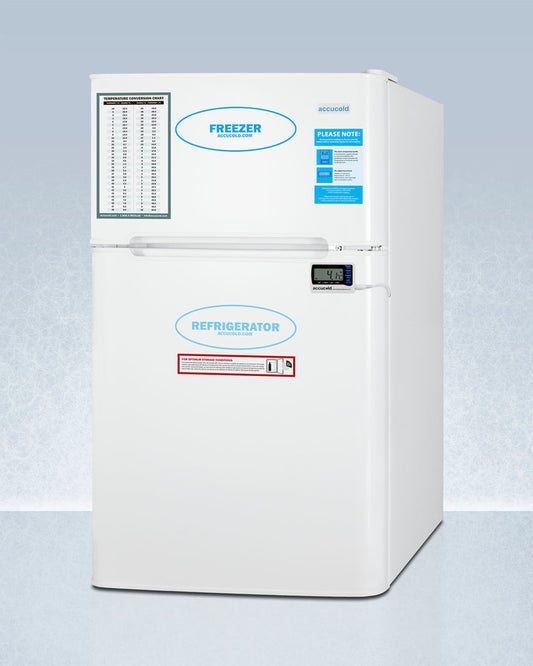 Accucold - 19" Wide General Purpose Refrigerator-Freezer