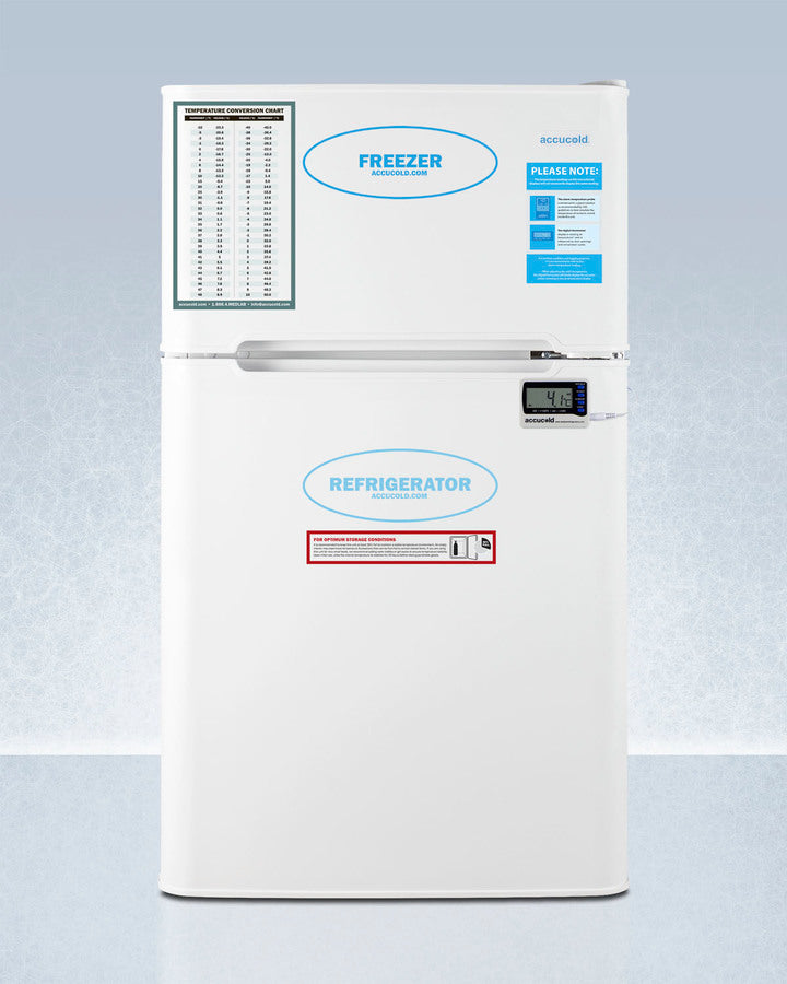 Accucold - 19" Wide General Purpose Refrigerator-Freezer Accucold - 19" Wide General Purpose Refrigerator-Freezer