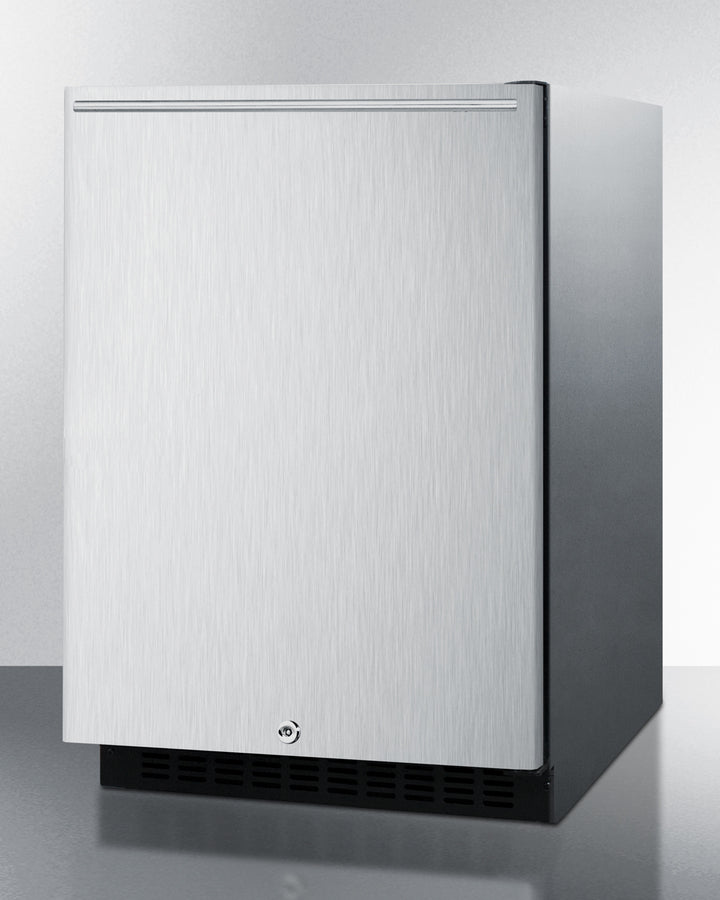 Summit - 24" Wide Built-In All-Refrigerator, ADA Compliant | AL54CSSHH Summit - 24" Wide Built-In All-Refrigerator, ADA Compliant | AL54CSSHH