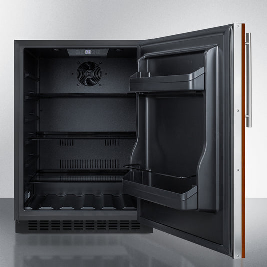 Summit - 24" Wide Built-In All-Refrigerator, ADA Compliant