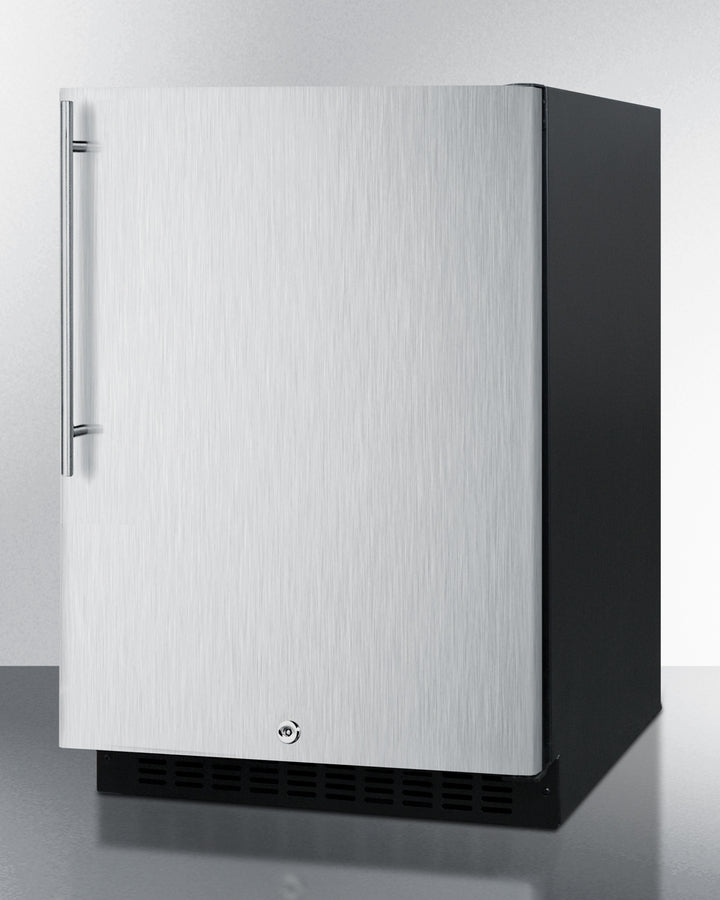 Summit - 24" Wide Built-In All-Refrigerator, ADA Compliant | AL54SSHV Summit - 24" Wide Built-In All-Refrigerator, ADA Compliant | AL54SSHV