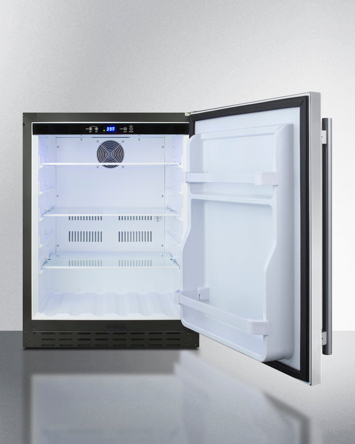 Summit - 24" Wide Built-In All-Refrigerator, ADA Compliant Summit - 24" Wide Built-In All-Refrigerator, ADA Compliant