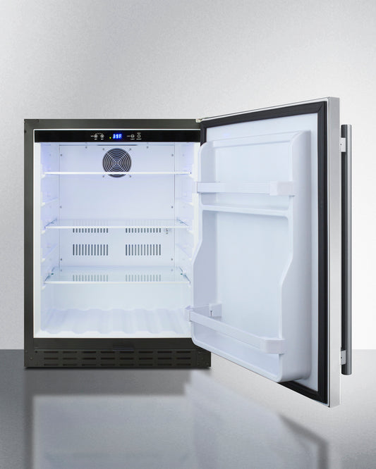 Summit - 24" Wide Built-In All-Refrigerator, ADA Compliant