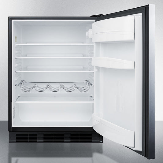 Summit - 24" Wide Built-In All-Refrigerator, ADA Compliant