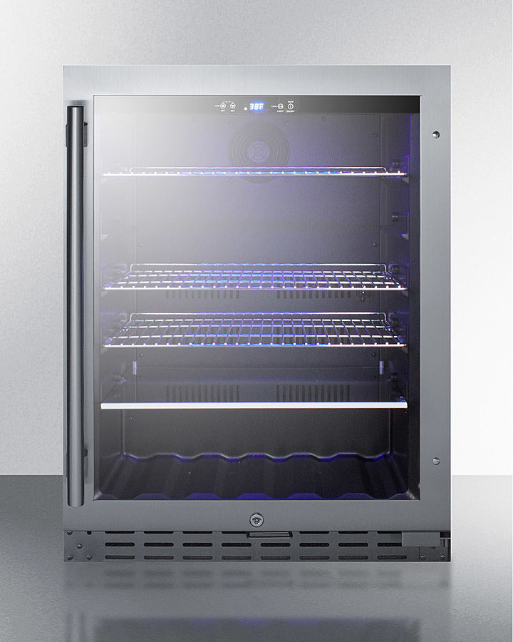 Summit - 24" Wide Built-In Beverage Cooler, ADA Compliant Summit - 24" Wide Built-In Beverage Cooler, ADA Compliant