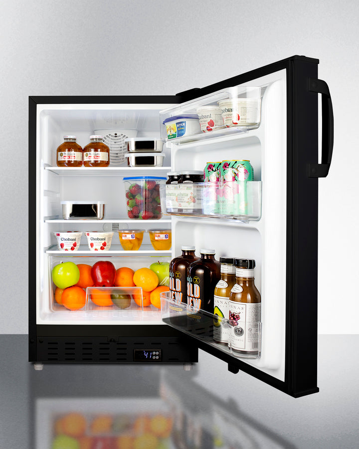Summit - 20" Wide Built-In All-Refrigerator, ADA Compliant Summit - 20" Wide Built-In All-Refrigerator, ADA Compliant