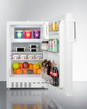 Summit - 20" Wide Built-in Refrigerator-Freezer, ADA Compliant Summit - 20" Wide Built-in Refrigerator-Freezer, ADA Compliant
