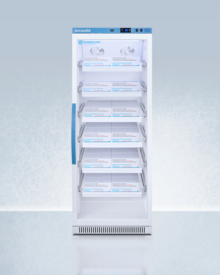 Accucold - 12 Cu.Ft. Upright Vaccine Refrigerator with Removable Drawers Accucold - 12 Cu.Ft. Upright Vaccine Refrigerator with Removable Drawers