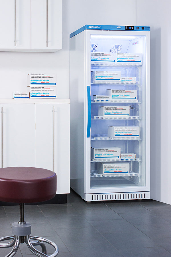 Accucold - 12 Cu.Ft. Upright Vaccine Refrigerator Accucold - 12 Cu.Ft. Upright Vaccine Refrigerator