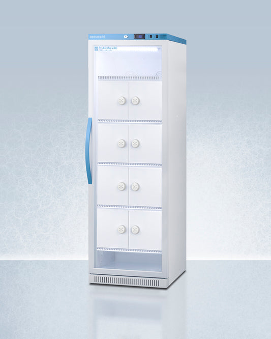 Accucold - 15 Cu.Ft. Upright Vaccine Refrigerator with Interior Lockers