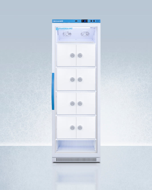 Accucold - 15 Cu.Ft. Upright Vaccine Refrigerator with Interior Lockers