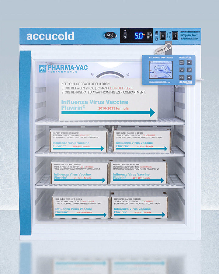 Accucold - 1 Cu.Ft. Compact Vaccine Refrigerator Accucold - 1 Cu.Ft. Compact Vaccine Refrigerator