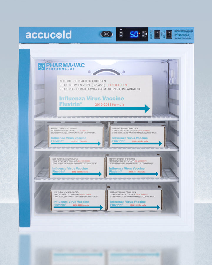 Accucold - 1 Cu.Ft. Compact Vaccine Refrigerator Accucold - 1 Cu.Ft. Compact Vaccine Refrigerator