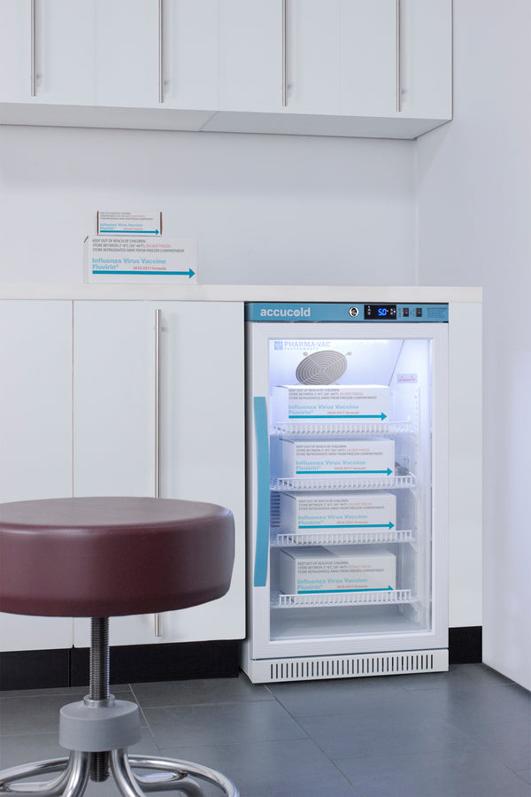 Accucold - 2.83 Cu.Ft. Vaccine Refrigerator, ADA Height Accucold - 2.83 Cu.Ft. Vaccine Refrigerator, ADA Height
