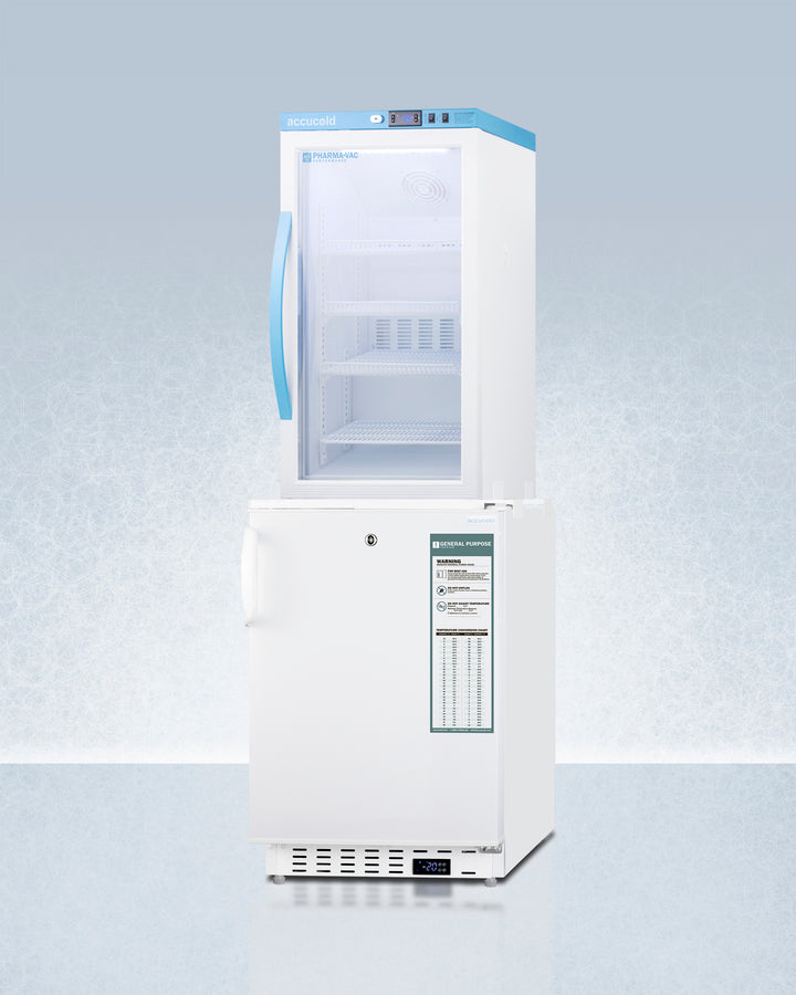 Accucold - 20" Wide Vaccine Refrigerator/Freezer Combination Accucold - 20" Wide Vaccine Refrigerator/Freezer Combination