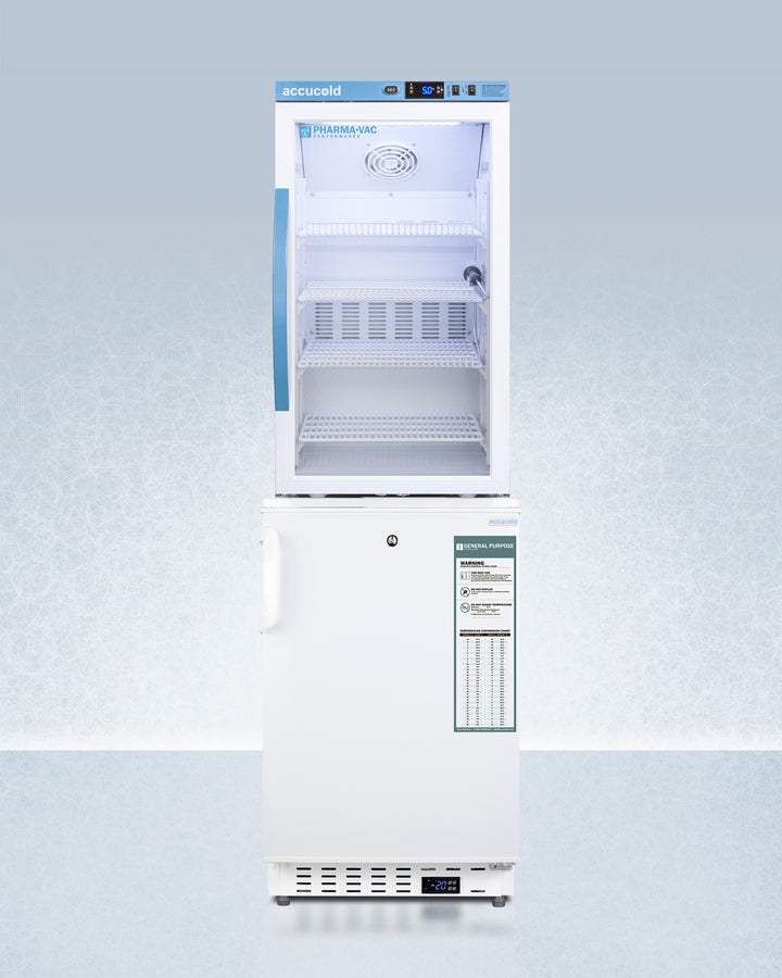 Accucold - 20" Wide Vaccine Refrigerator/Freezer Combination Accucold - 20" Wide Vaccine Refrigerator/Freezer Combination
