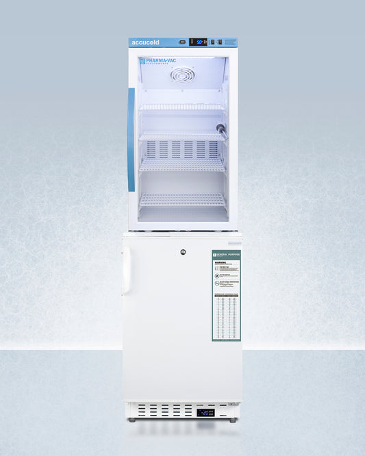 Accucold - 20" Wide Vaccine Refrigerator/Freezer Combination