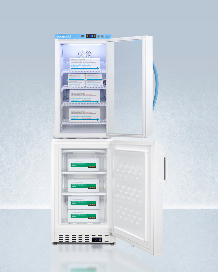 Accucold - 20" Wide Vaccine Refrigerator/Freezer Combination Accucold - 20" Wide Vaccine Refrigerator/Freezer Combination