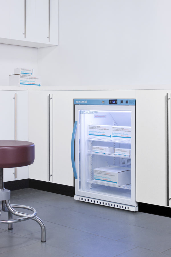 Accucold - 6 Cu.Ft. Vaccine Refrigerator, ADA Height Accucold - 6 Cu.Ft. Vaccine Refrigerator, ADA Height