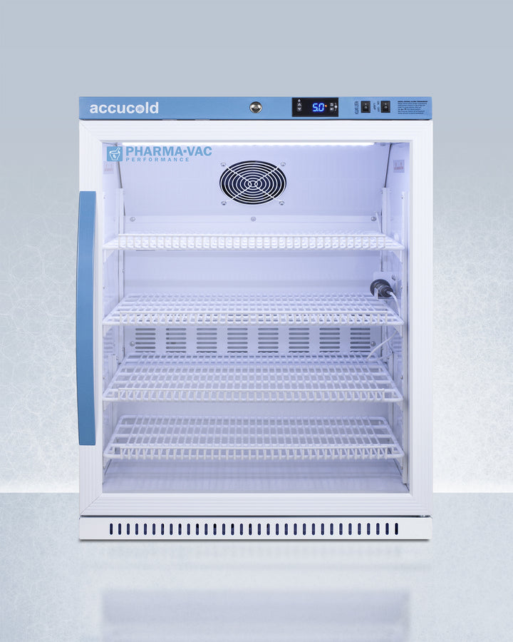 Accucold - 6 Cu.Ft. Vaccine Refrigerator, ADA Height Accucold - 6 Cu.Ft. Vaccine Refrigerator, ADA Height