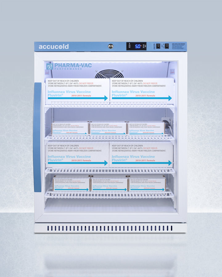 Accucold - 6 Cu.Ft. Vaccine Refrigerator, ADA Height Accucold - 6 Cu.Ft. Vaccine Refrigerator, ADA Height