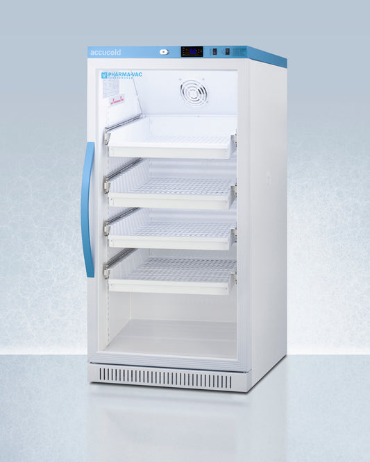 Accucold - 8 Cu.Ft. Upright Vaccine Refrigerator with Removable Drawers