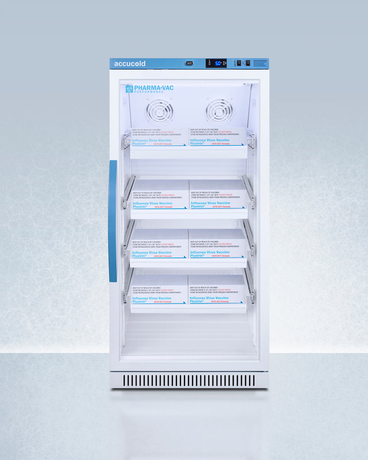 Accucold - 8 Cu.Ft. Upright Vaccine Refrigerator with Removable Drawers Accucold - 8 Cu.Ft. Upright Vaccine Refrigerator with Removable Drawers
