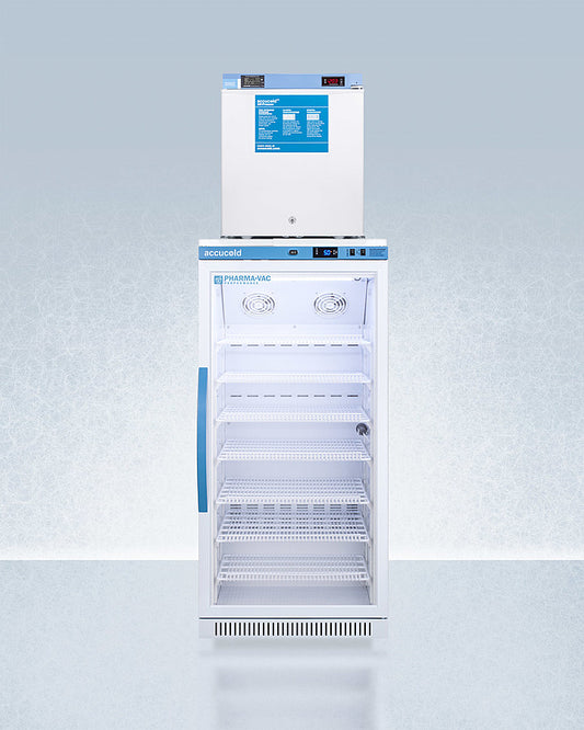 Accucold - 24" Wide All-Refrigerator/All-Freezer Combination