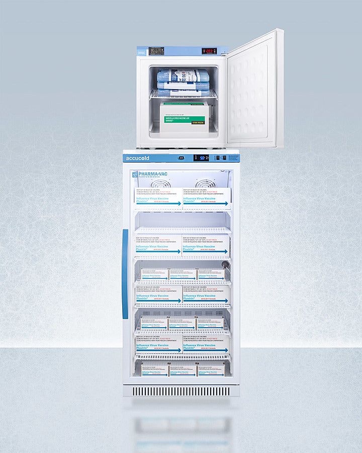 Accucold - 24" Wide All-Refrigerator/All-Freezer Combination Accucold - 24" Wide All-Refrigerator/All-Freezer Combination