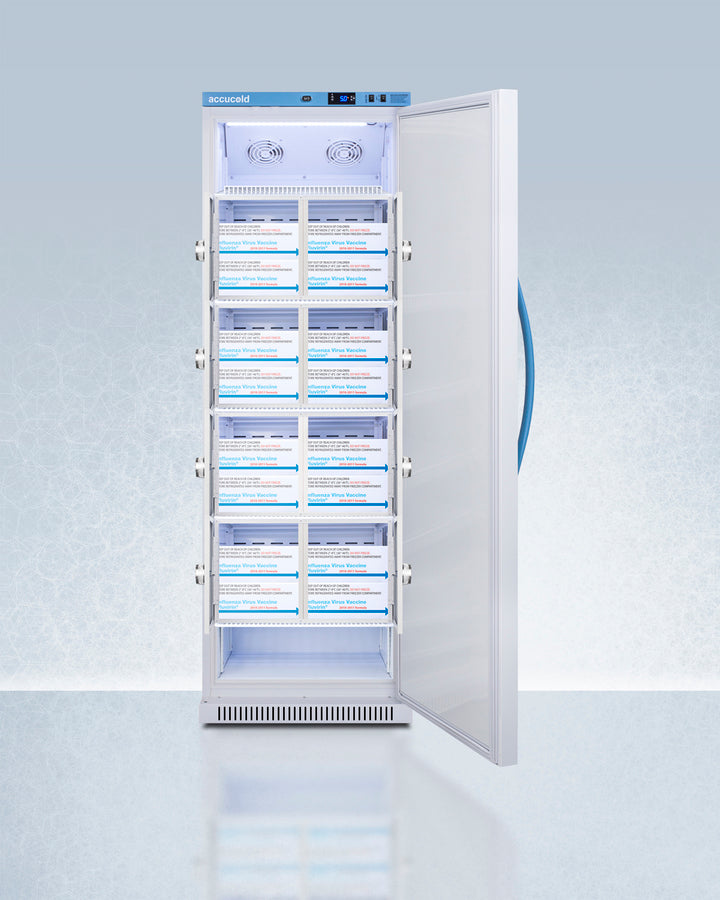 Accucold - 15 Cu.Ft. Upright Vaccine Refrigerator with Interior Lockers Accucold - 15 Cu.Ft. Upright Vaccine Refrigerator with Interior Lockers