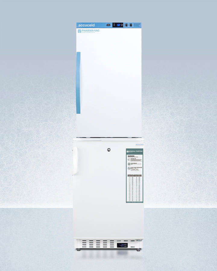 Accucold - 20" Wide Vaccine Refrigerator/freezer Combination Accucold - 20" Wide Vaccine Refrigerator/freezer Combination