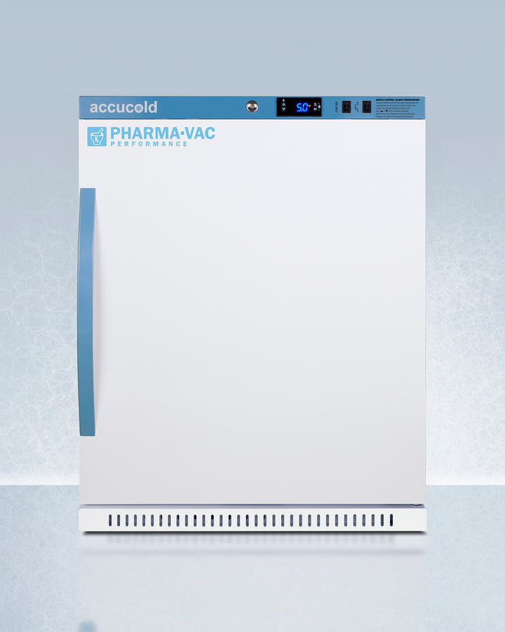 Accucold - 6 Cu.Ft. Vaccine Refrigerator, ADA Height Accucold - 6 Cu.Ft. Vaccine Refrigerator, ADA Height