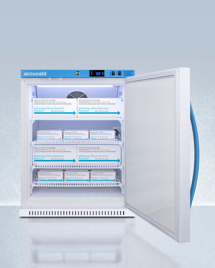 Accucold - 6 Cu.Ft. Vaccine Refrigerator, ADA Height Accucold - 6 Cu.Ft. Vaccine Refrigerator, ADA Height