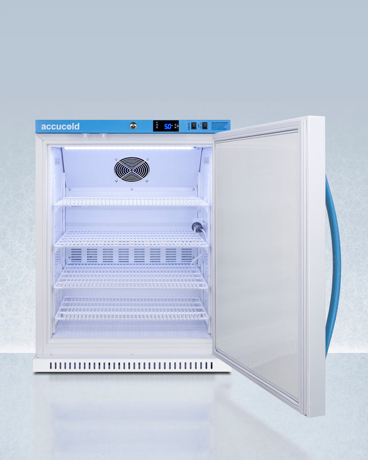 Accucold - 6 Cu.Ft. Vaccine Refrigerator, ADA Height Accucold - 6 Cu.Ft. Vaccine Refrigerator, ADA Height