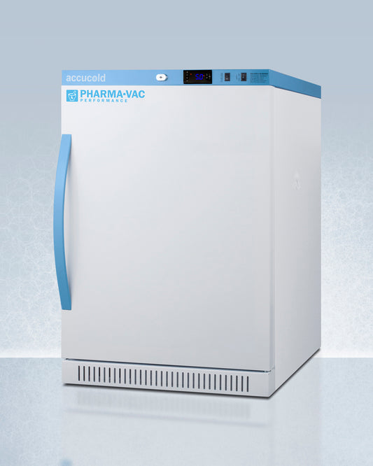 Accucold - 6 Cu.Ft. ADA Height Vaccine Refrigerator with Removable Drawers