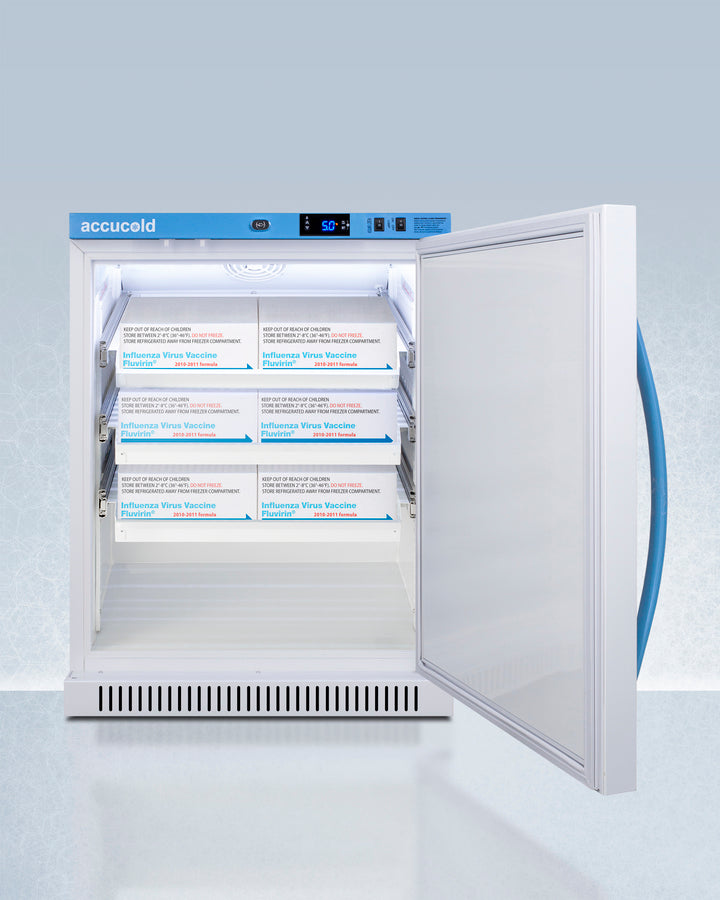 Accucold - 6 Cu.Ft. ADA Height Vaccine Refrigerator with Removable Drawers Accucold - 6 Cu.Ft. ADA Height Vaccine Refrigerator with Removable Drawers