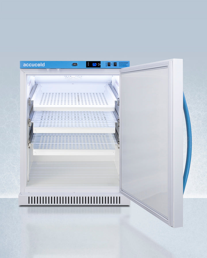 Accucold - 6 Cu.Ft. ADA Height Vaccine Refrigerator with Removable Drawers Accucold - 6 Cu.Ft. ADA Height Vaccine Refrigerator with Removable Drawers