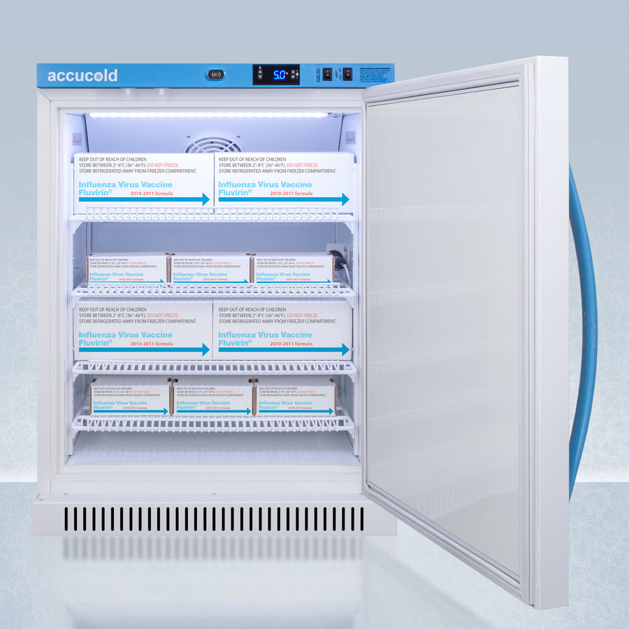 Accucold - 6 Cu.Ft. ADA Height Vaccine Refrigerator Accucold - 6 Cu.Ft. ADA Height Vaccine Refrigerator
