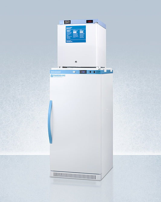 Accucold - 24" Wide All-Refrigerator/All-Freezer Combination