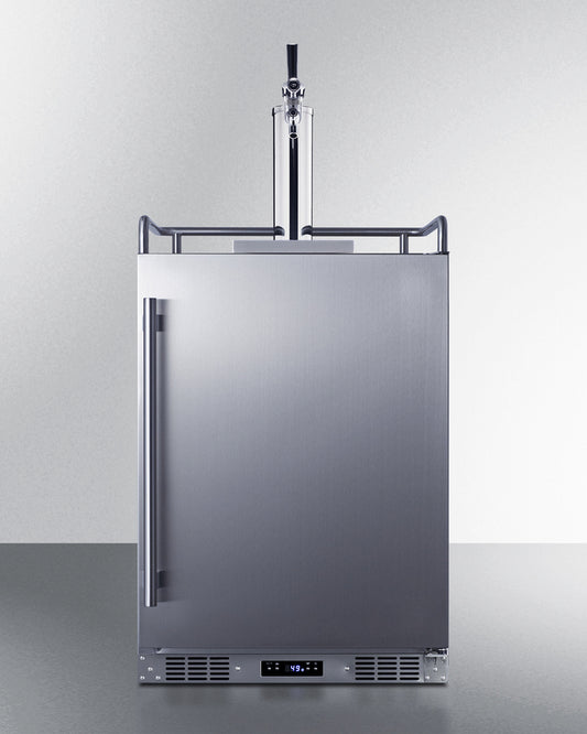 Summit Commercial - 24" Wide Built-In Outdoor Beer Kegerator