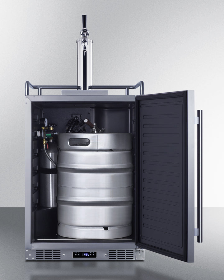Summit Commercial - 24" Wide Built-In Outdoor Beer Kegerator Summit Commercial - 24" Wide Built-In Outdoor Beer Kegerator