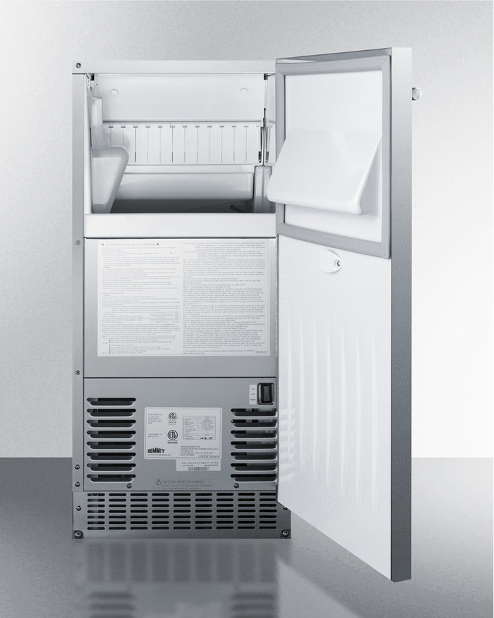 Summit - 62 lb. Clear Outdoor/Indoor Icemaker Summit - 62 lb. Clear Outdoor/Indoor Icemaker