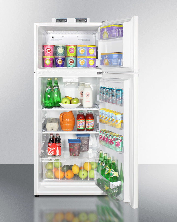 Summit - 24" Wide Break Room Refrigerator-Freezer | BKRF1118W Summit - 24" Wide Break Room Refrigerator-Freezer | BKRF1118W