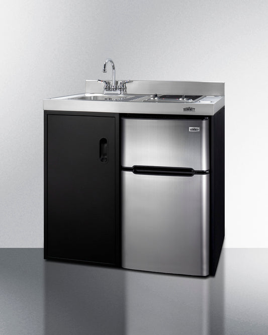 Summit - 36" Wide All-In-One Kitchenette