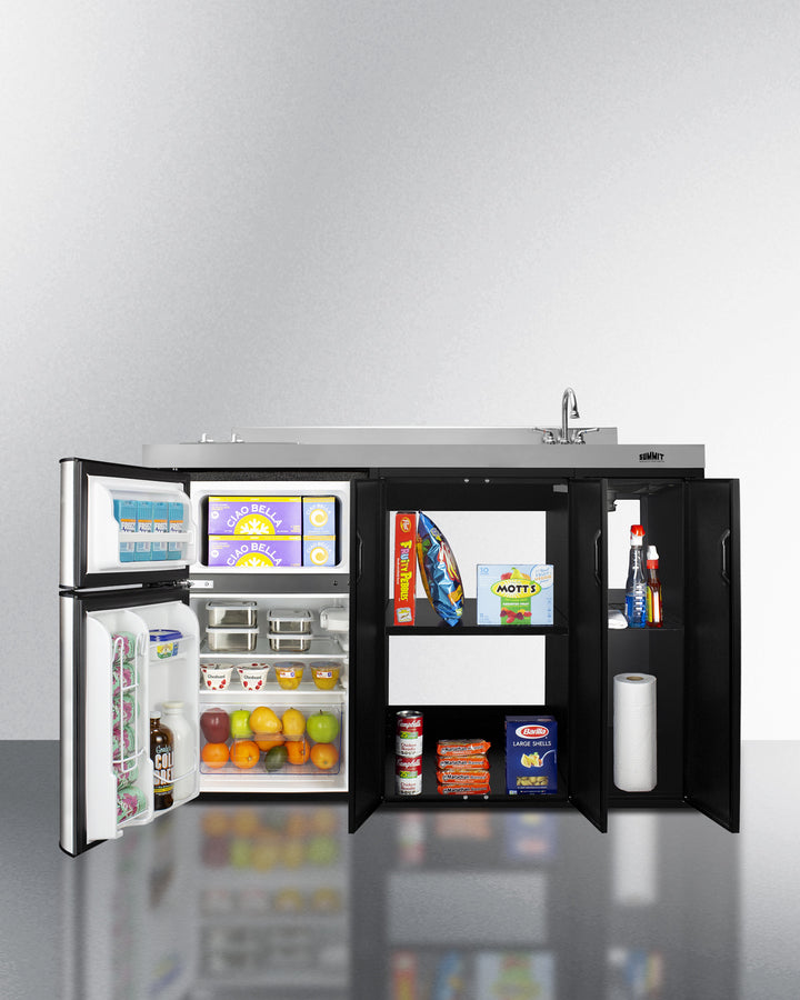 Summit - 54" Wide All-In-One Kitchenette Summit - 54" Wide All-In-One Kitchenette
