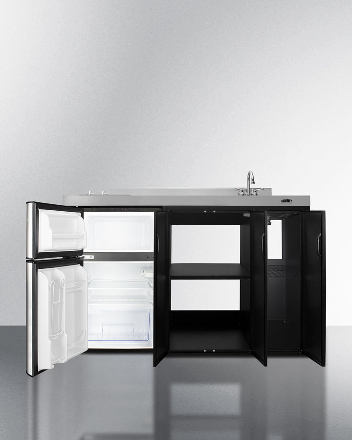 Summit - 54" Wide All-In-One Kitchenette Summit - 54" Wide All-In-One Kitchenette